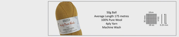 4ply Pure NZ Wool Soft