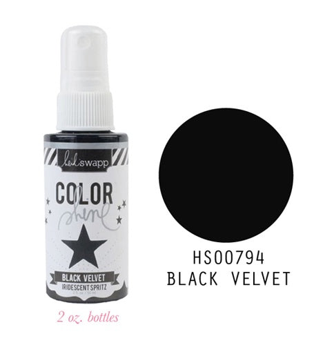 Color Shine Spray Black Velvet