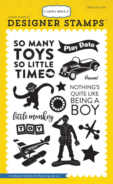 So Many Toys Stamp
