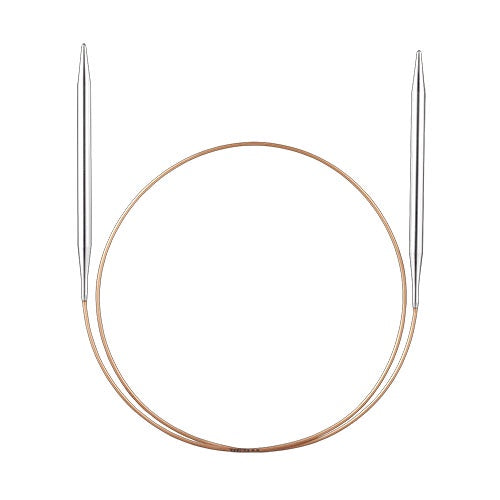 Fixed Circular Metal Knitting Needle