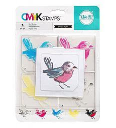 CMYK Bird Stamp Kit